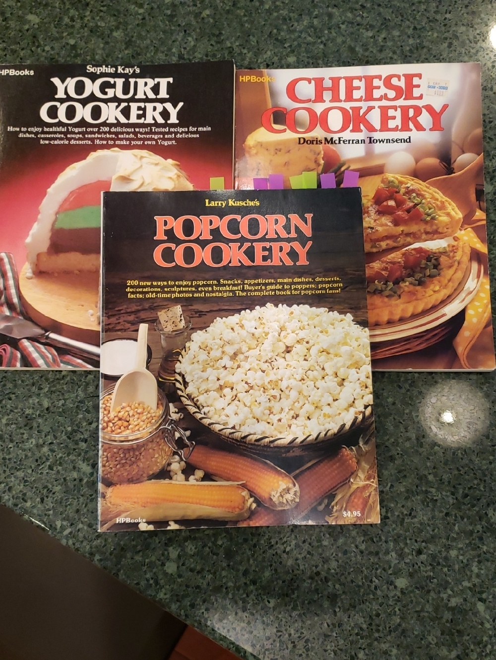 Recipe Cookbooks Yogurt, Cheese, Popcorn